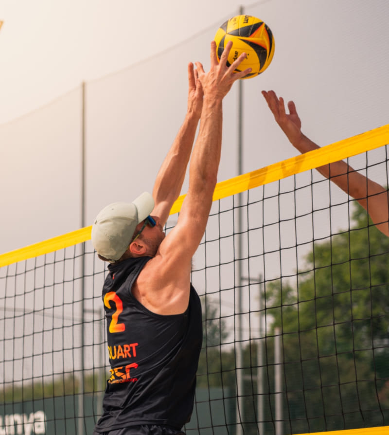 Cómo se puntúa un partido de vóley playa<br />

